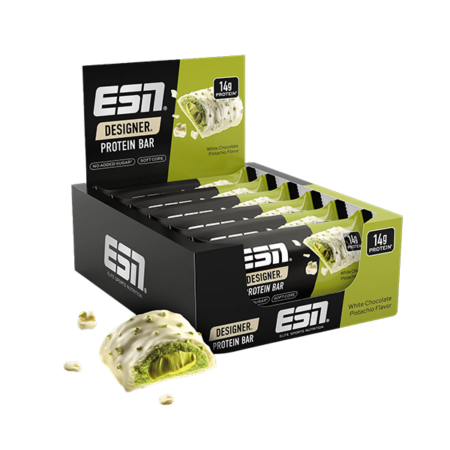 ESN Desinger Bars White Chocolate Pistachio