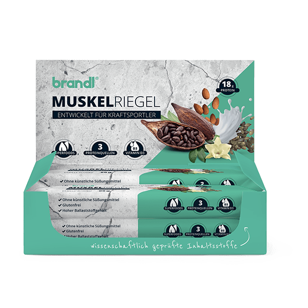 Brandl Nutrition Muskelriegel Box