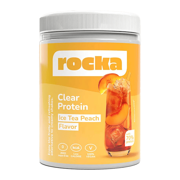 Rocka Nutrition Clear Protein Ice Tea Peach